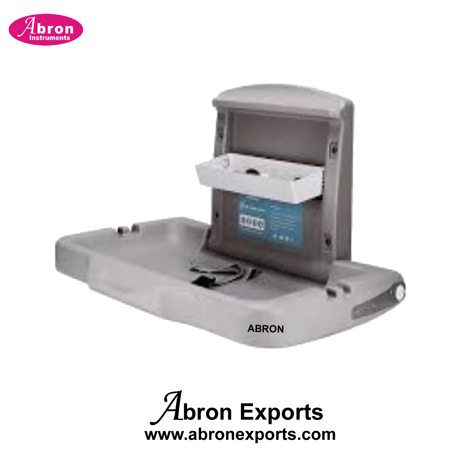 Baby Changing station Table platform folding with accessories holders Airport hospital Abron ABM-2548ST 